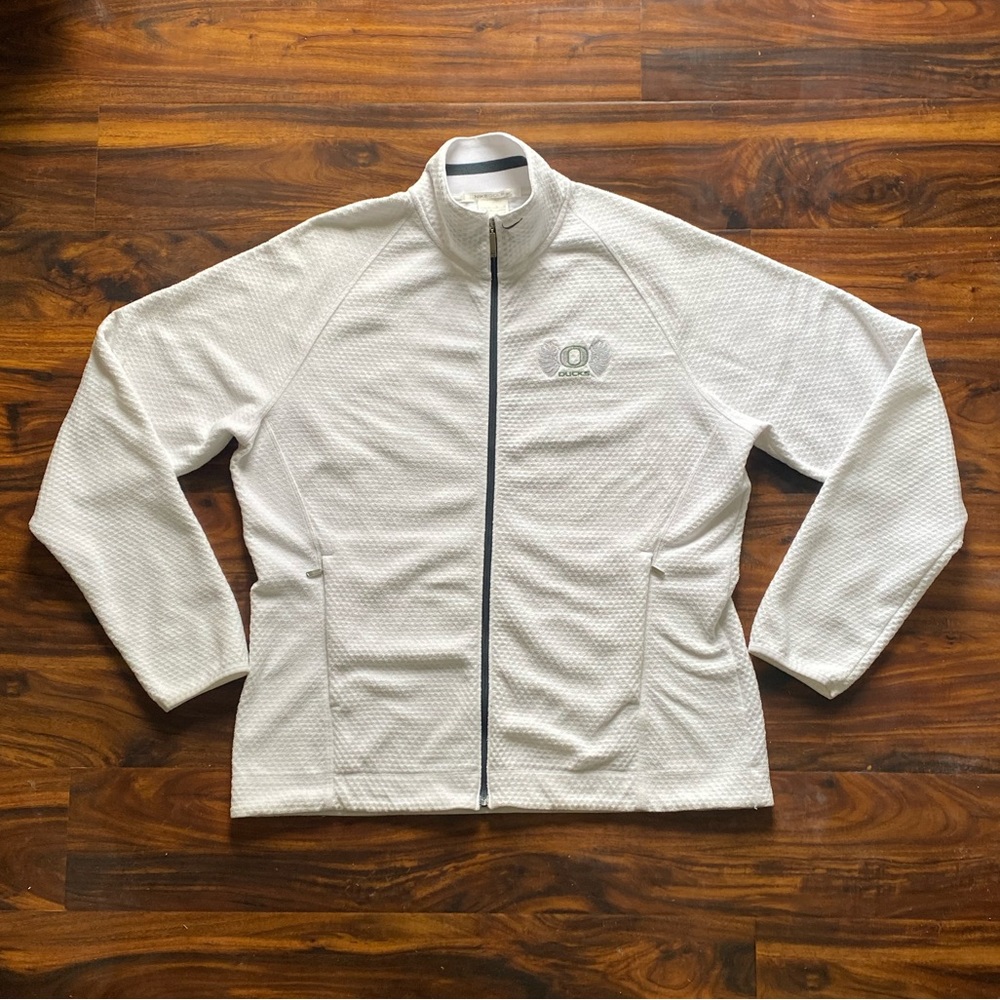 Nike Golf Oregon Duck Full Zip Up Fleece
